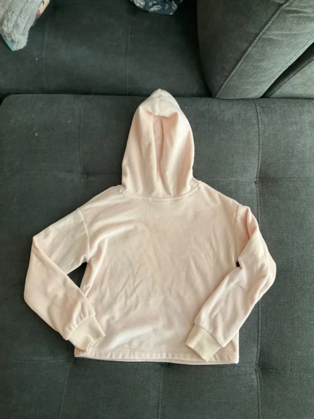 EUC Nike Pink Velour Hoodie and Matching Leggings Size M - Picture 9 of 9